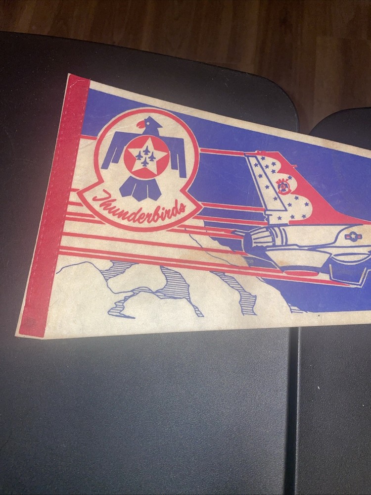 USAF Thunderbirds Pennant 9 X 27