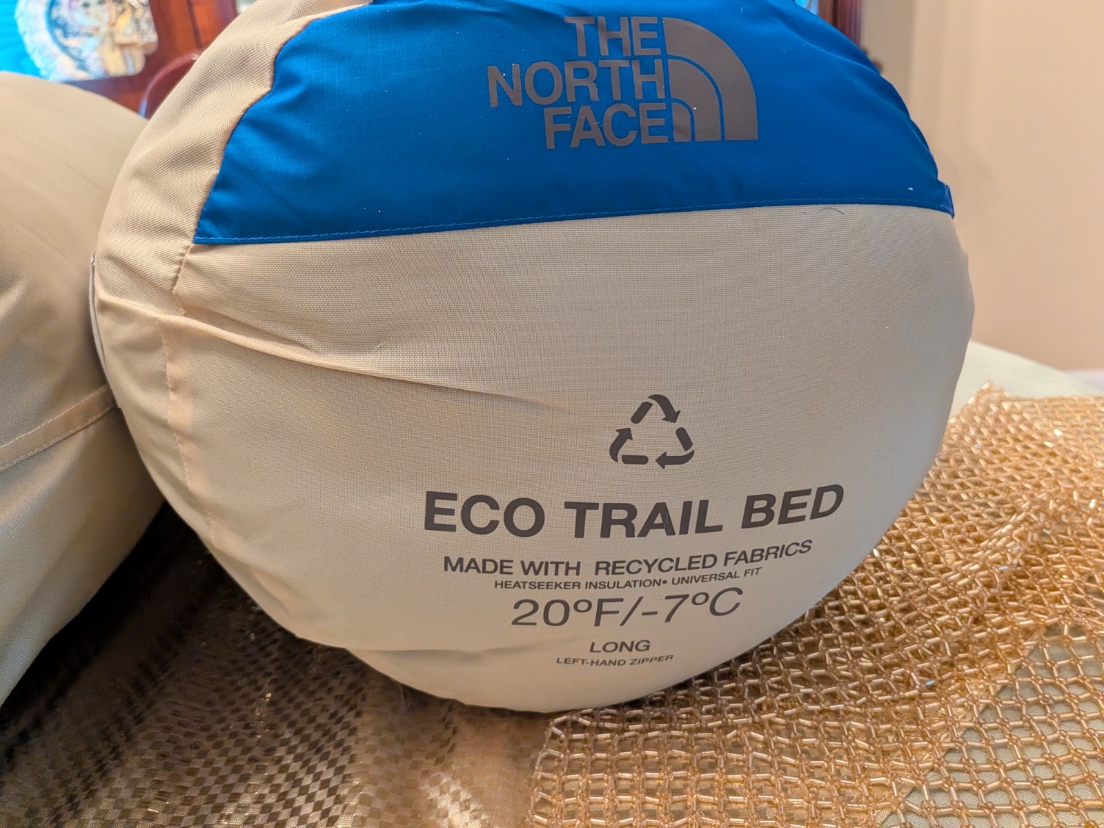 Lot Of 2 The North Face Eco Trail Bed 20F/-7C Sleeping Bag Long / Left Hand -New