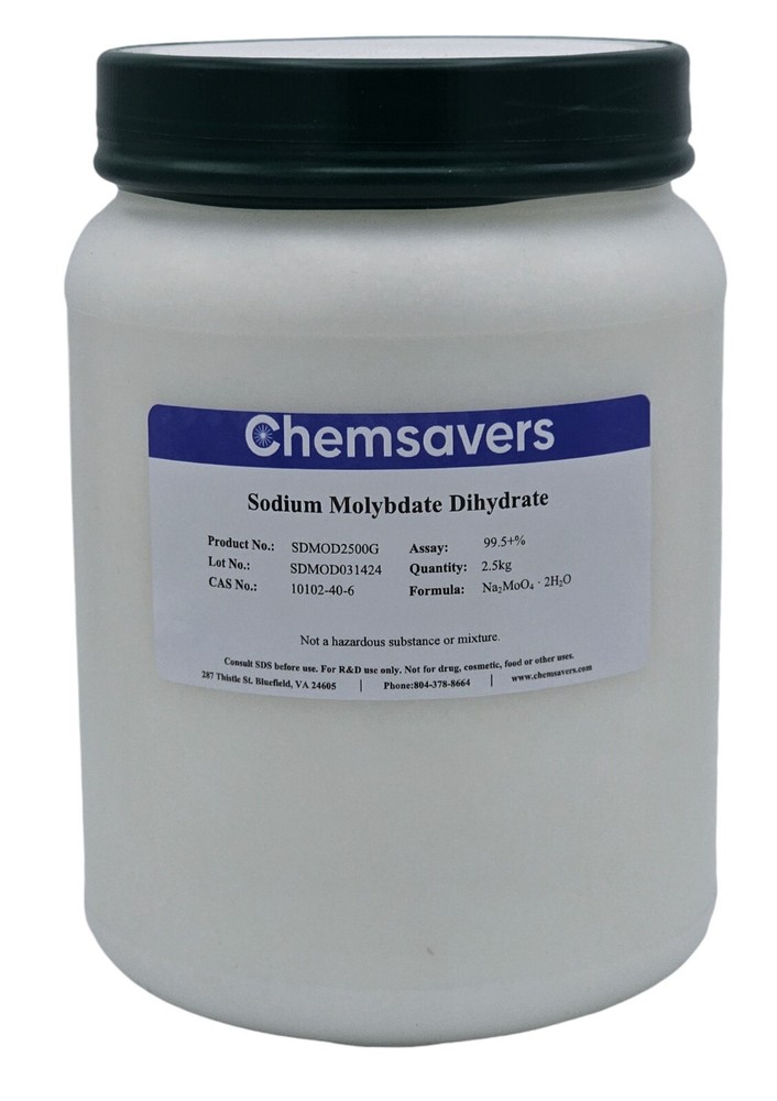 Sodium Molybdate Dihydrate, 99.5+%, 2.5kg