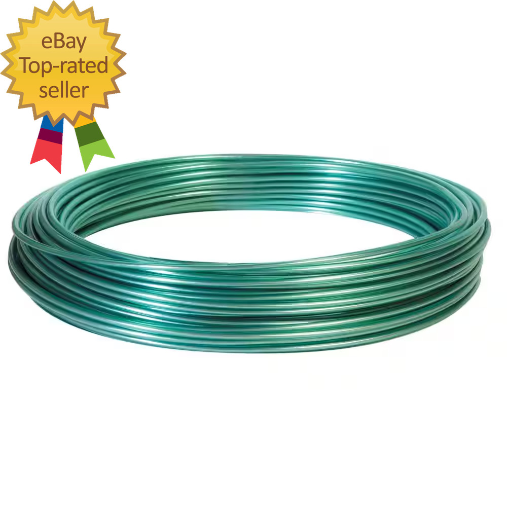 100 Ft. 100 Lb. 14-Gauge Plastic-Coated Galvanized Wire