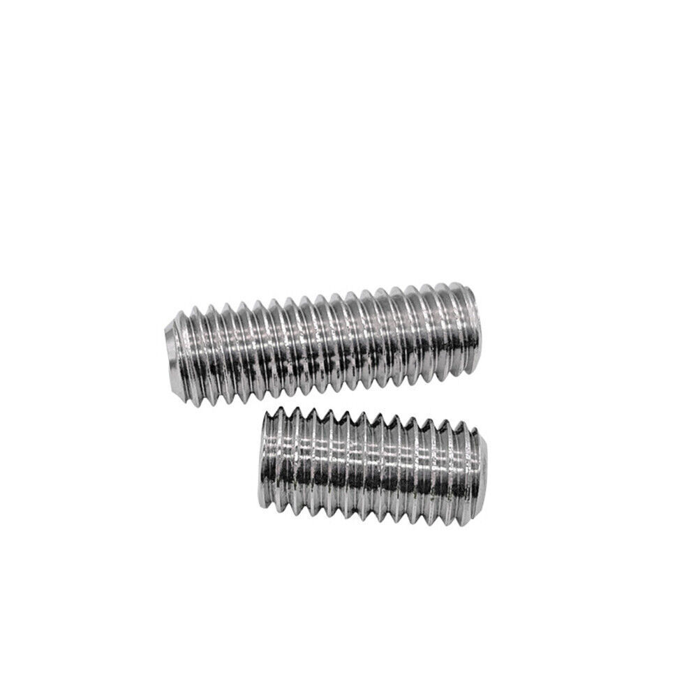 304 Stainless Steel Hex Socket Set Screw Cup Point Grub Screws 2# 4# 5# 6# 8#