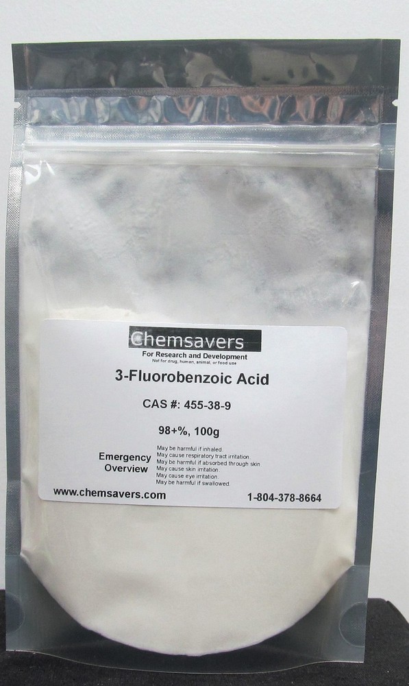 3-Fluorobenzoic Acid, 98+%, 100g