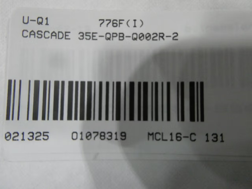 Cascade 35E-QPB-Q002R-2 Push/pull Palletless Slipsheet Forklift Attachment