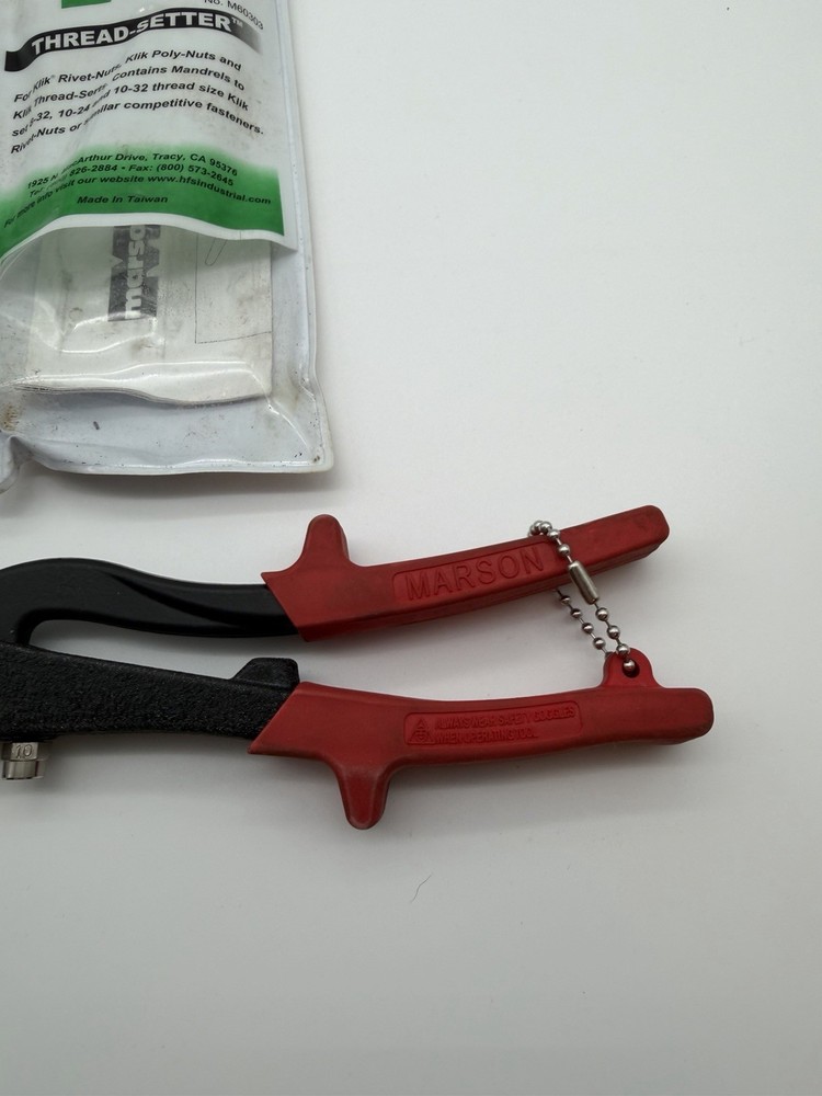 MARSON M60303 TOOL - FOR KLIK RIVET-NUTS, KLIK POLY NUTS & KLIK THREAD-SERTS