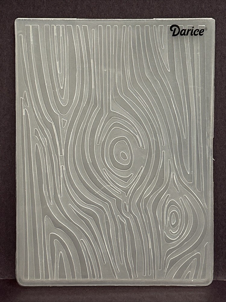 Darice Embossing Folder Wood Grain Background 5 X 7 Inches