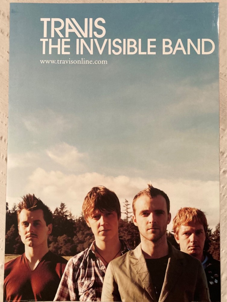 Travis 2001 Poster The Invisible Band Pyramid X