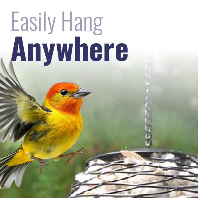 Heath Birdie Ball Nesting Material Holders, Pack of 4