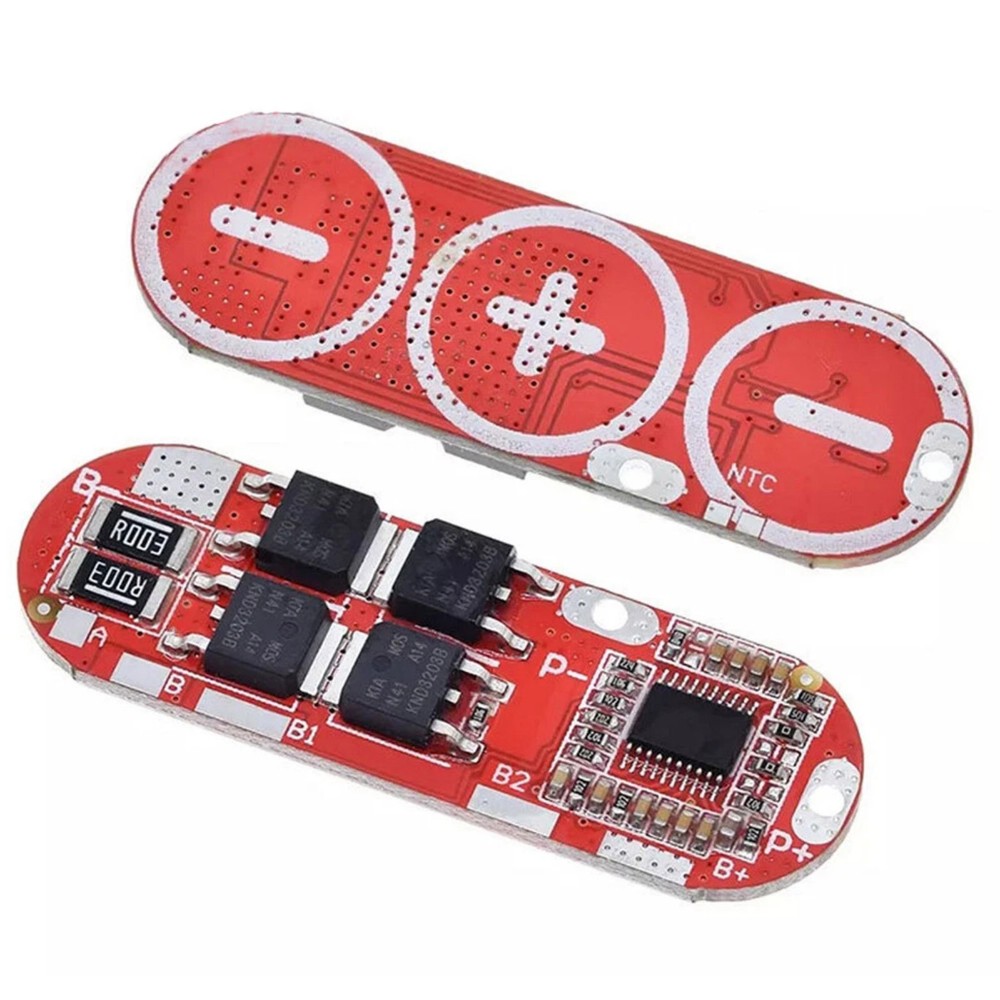 4pcs 5S 25A BMS Board for LiMnO2 Li-polymer Battery Protection Parameters Set