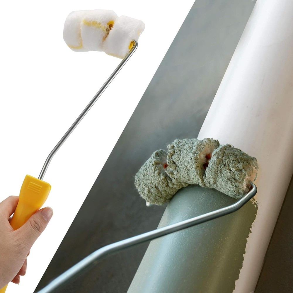 Pipe Paint Roller with Frame, Painter Refill, Smart