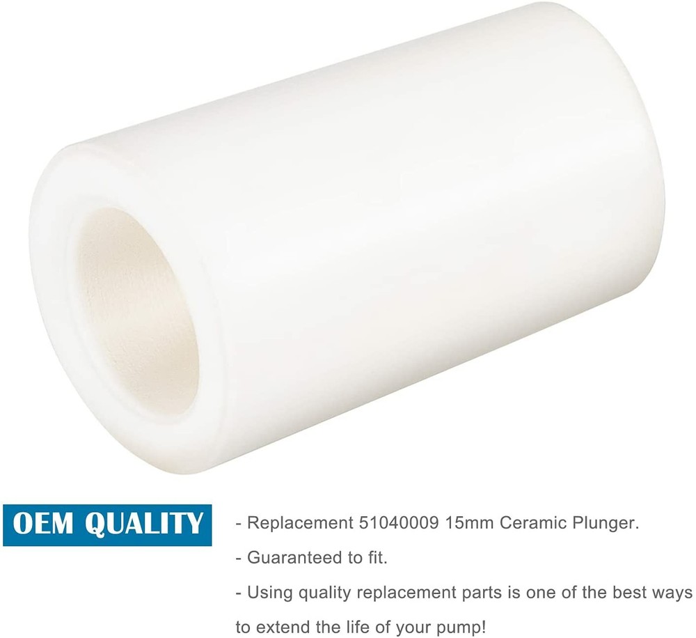 51040009 General Pump Piston Interpump 15mm Ceramic for Interpump TP Pumps