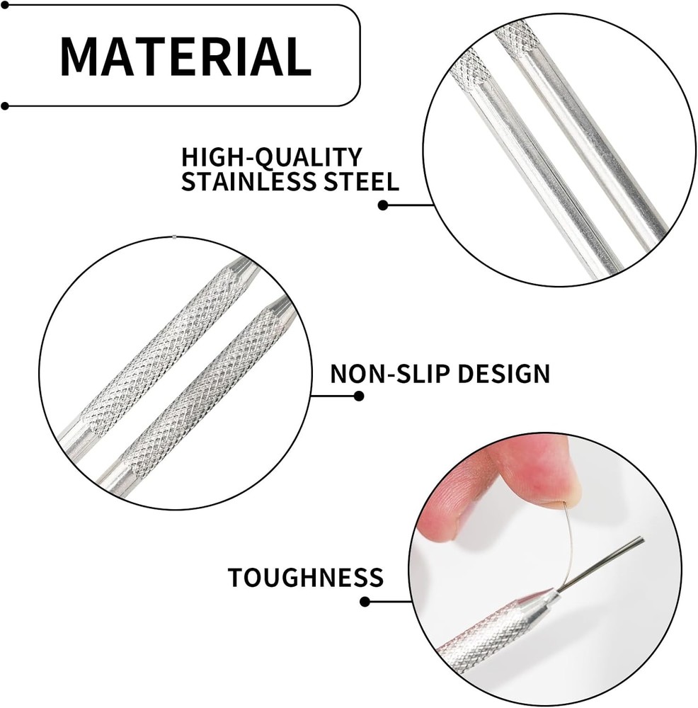 2Pack Clay Needle Tools, Wire Feather Texture Tool