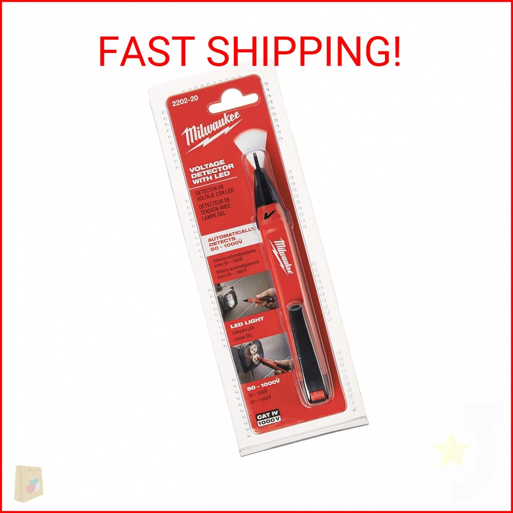 Milwaukee 2202-20 Voltage Detector with LED Light