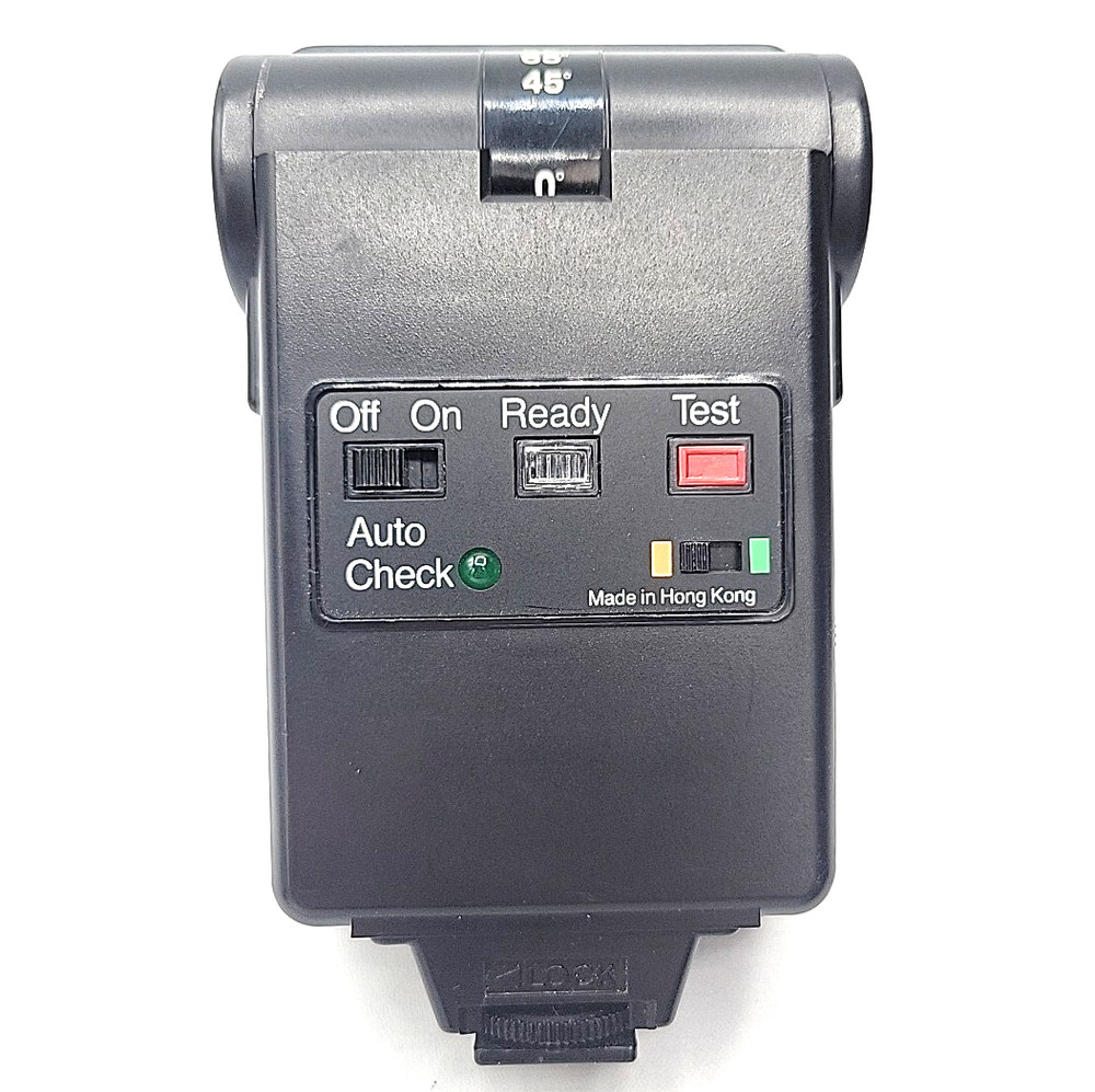 JCPenney Compact Zoom Thyristor Universal Shoe Mount Camera Flash