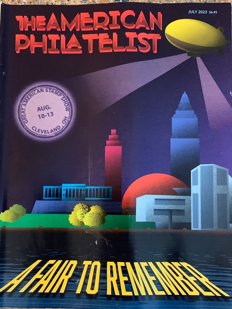 American Philatelist Magazine  2023,  July