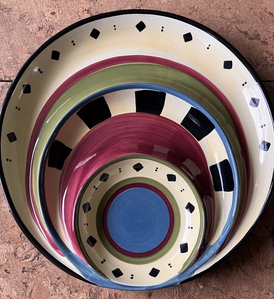 HD Designs 3-Section Divided Platter -Dip, Veggies, Chips, Salsa