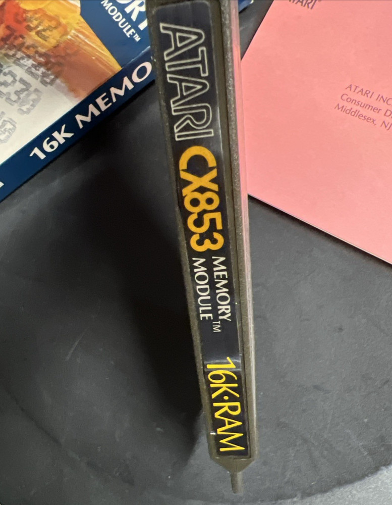 ATARI 16K MEMORY MODULE for ATARI 800 Complete in Box CX 853