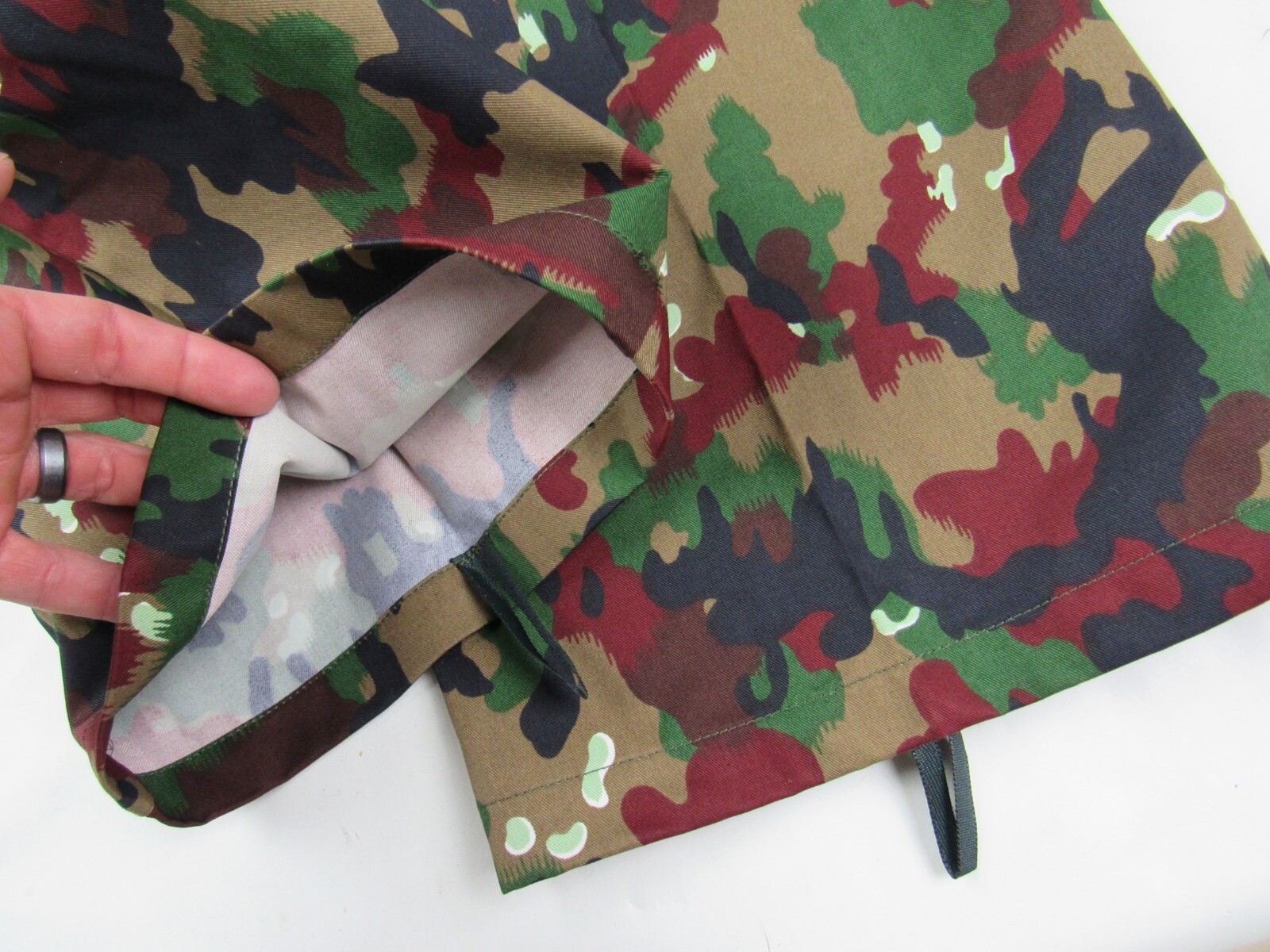 Vtg NOS New Swiss Army Alpenflage Combat Pant Camouflage Field M83 40/80 Sz S-L