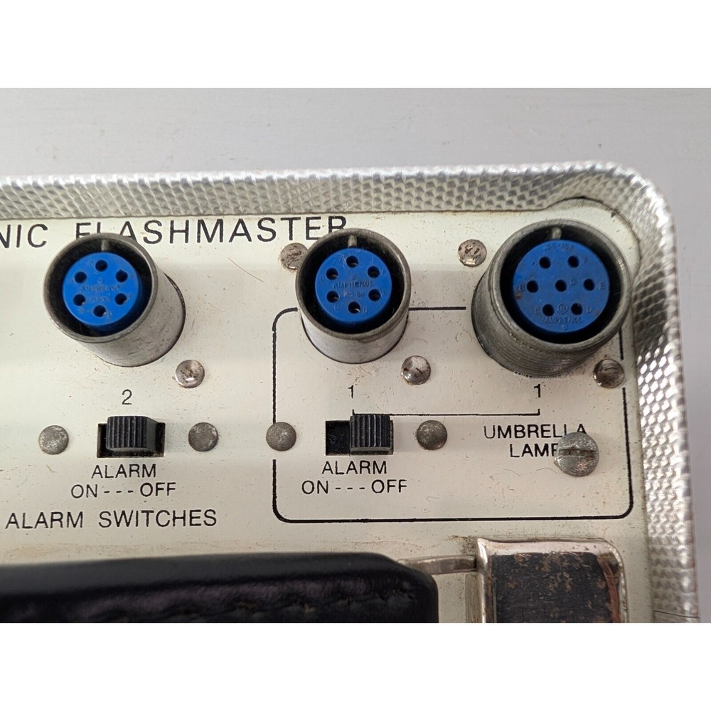 Photogenic Flashmaster 400W Power Supply Pack AA01-A + 5 Ratio Plugs UNTESTED