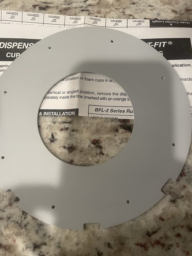 Dispense Rite Rubber Baffle Gasket Small 4 Pack Replacement Part New