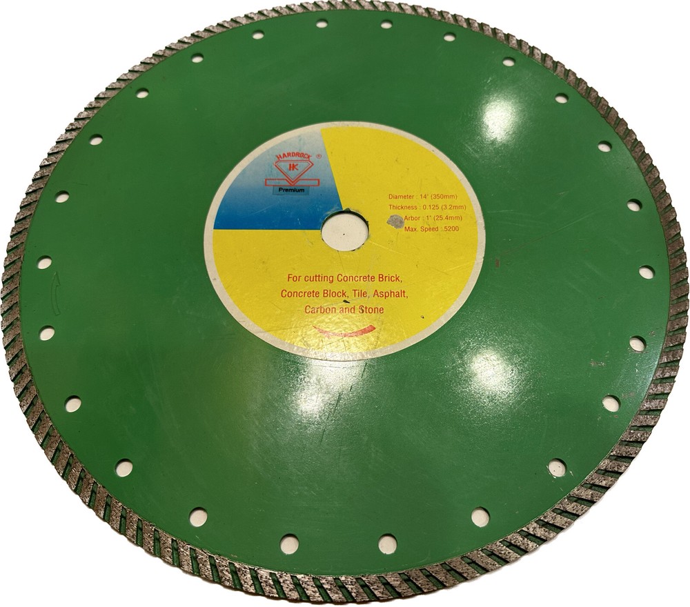 2-PACK! 14" Premium Multi-Purpose Turbo Blade, 1"-20mm Arbor