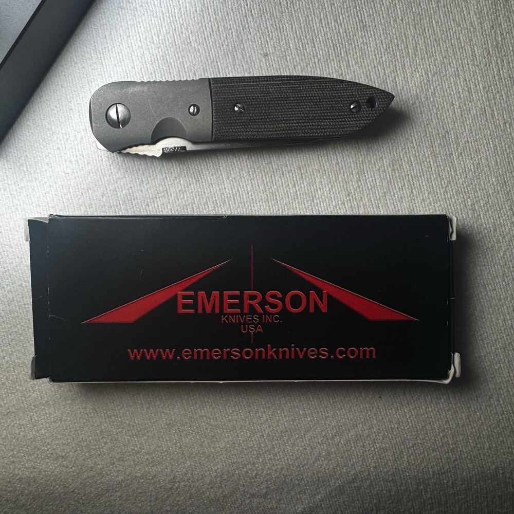 Custom Emerson Non-Waved Cqc-6