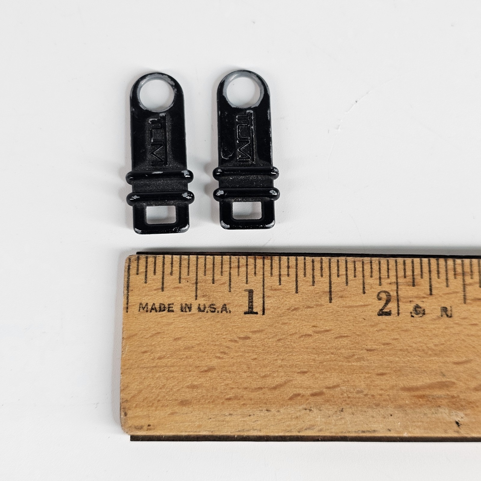 Tumi X2 Replacement Sliders Zipper Heads Pulls Tabs Black Original Manufacturer