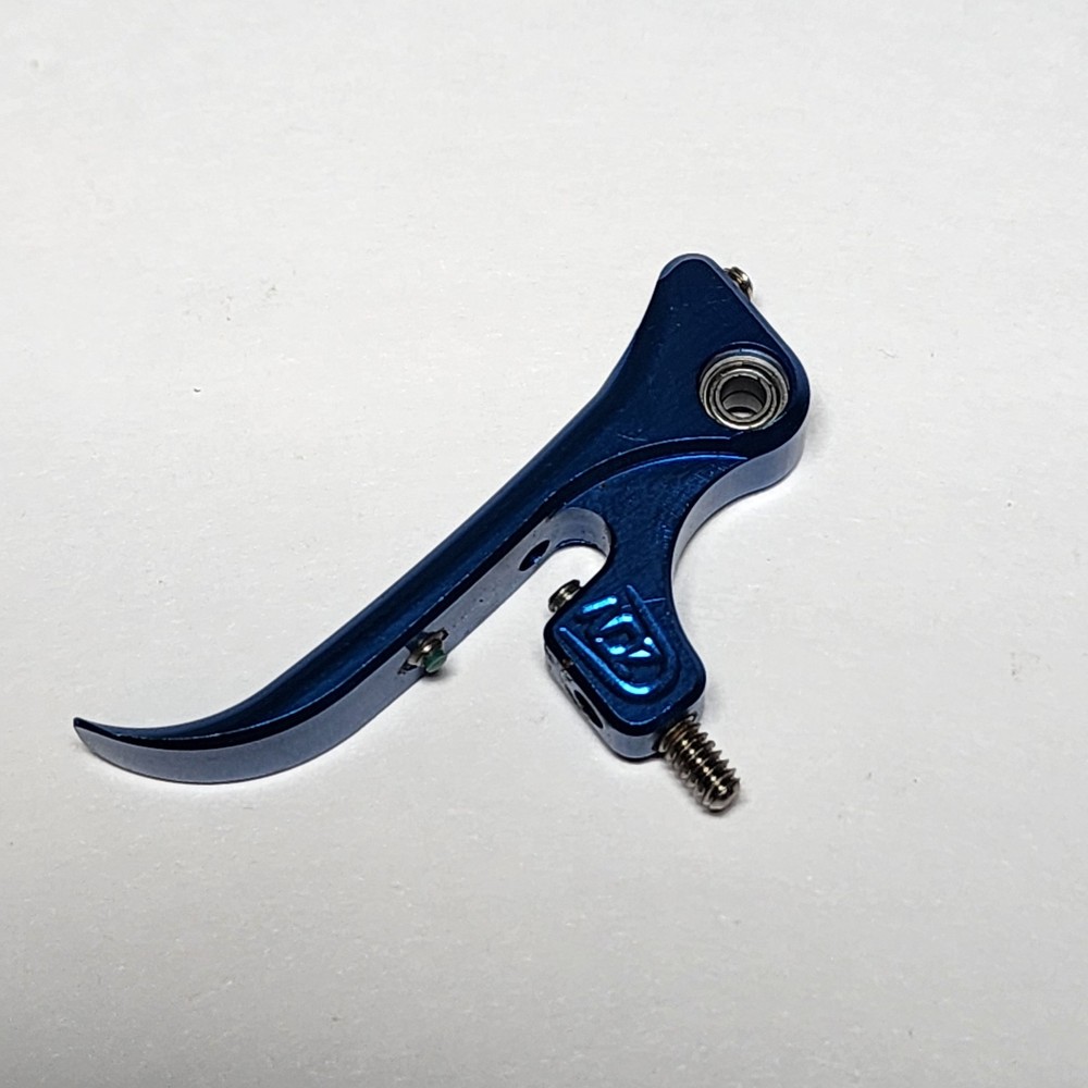 New Designz Paintball SP Ion Roller Blade Trigger Gloss Blue