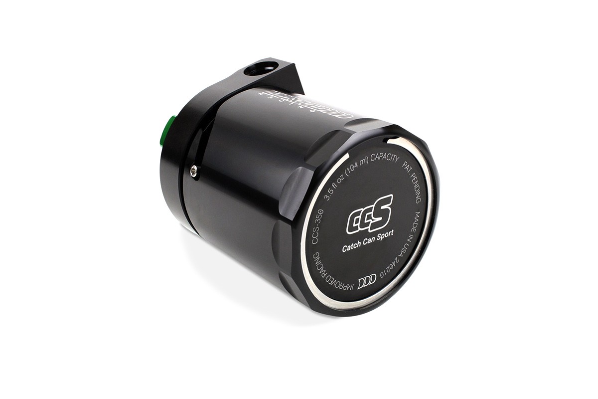 CCS High Efficiency, Quick Release Oil Catch Can, 3.5 fl oz
