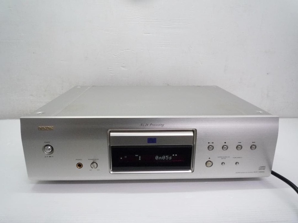 DENON DCD-1500AE SP SACD Player Silver AC100V Tested