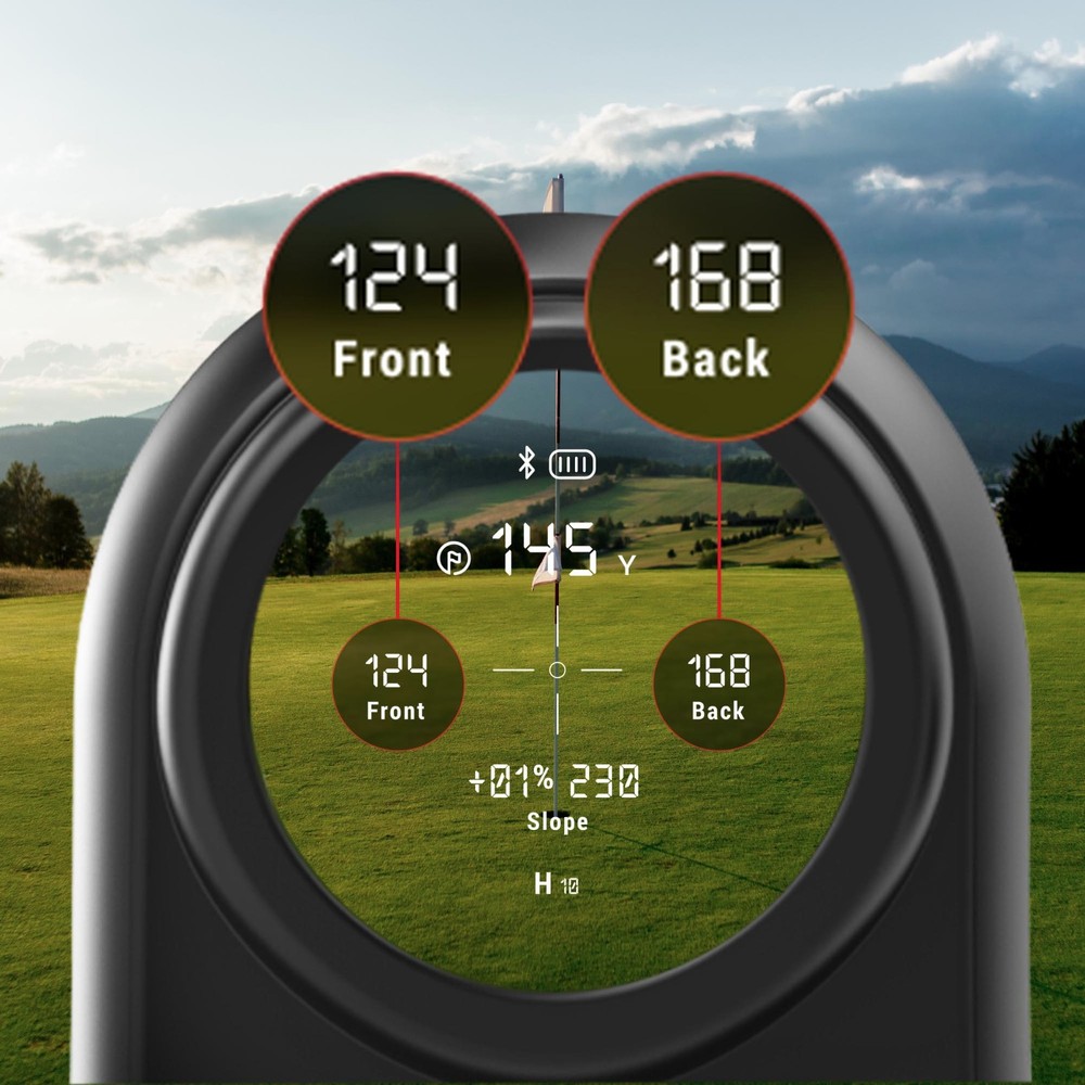 Used Rad Golf Lazer Bluetooth GPS Rangefinder