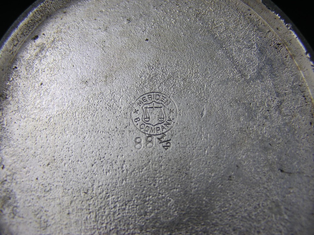 Antique Meriden Heavy Silver Plated Hotel / Restaurant Quality Sugar Creamer Jug