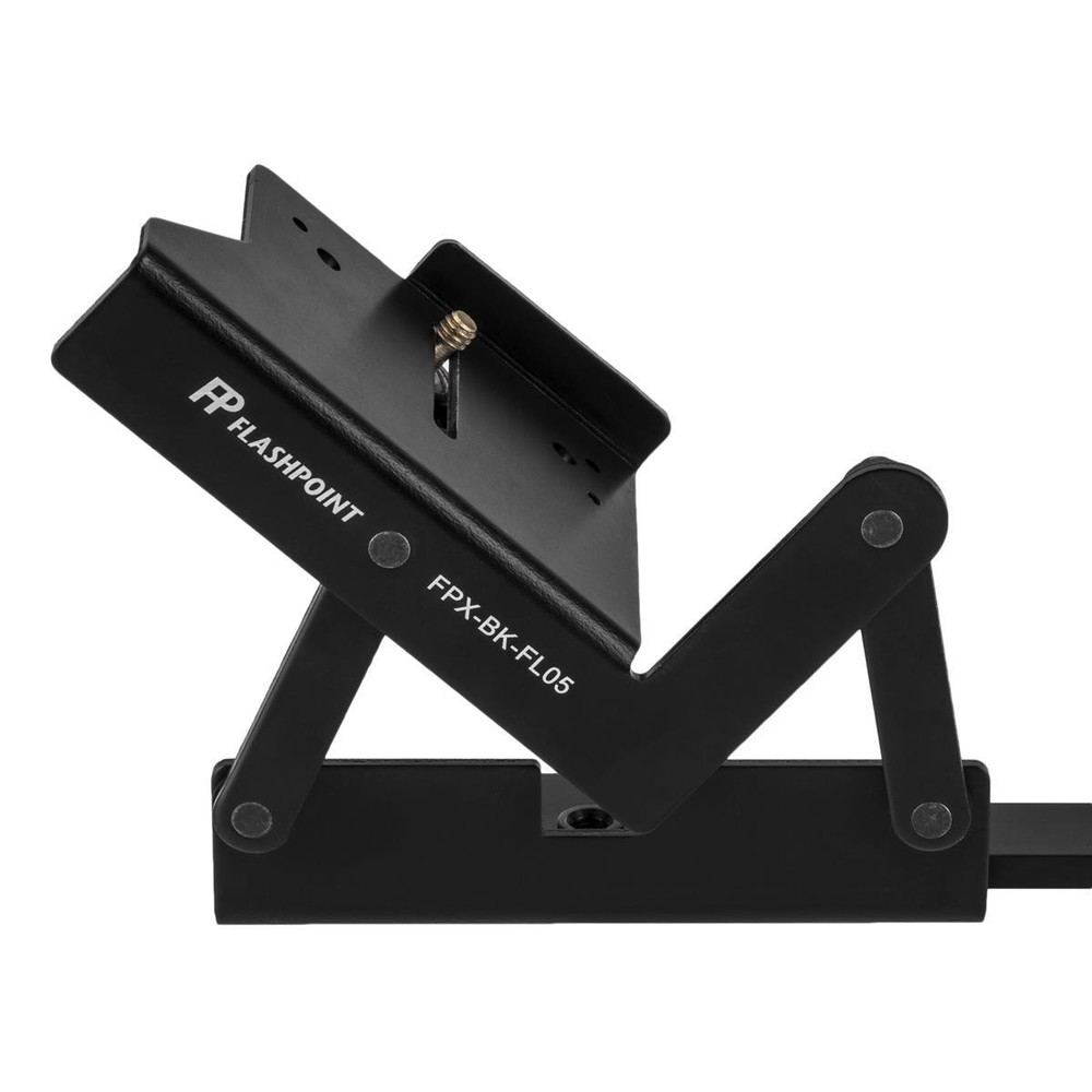 Flashpoint Rotating Camera Flip-Flash Bracket with Integrated Anti Twist Plate