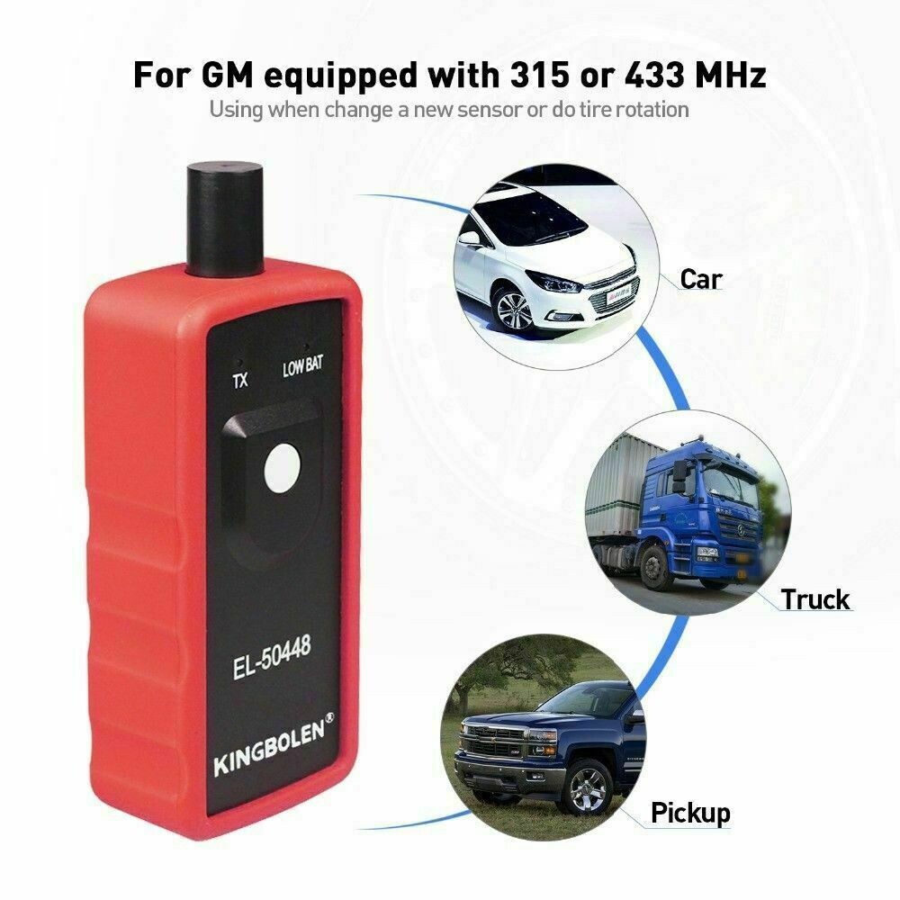 EL-50448 TPMS Reset Tool Relearn Tool Auto Tire Pressure Sensor Tools Fit For GM