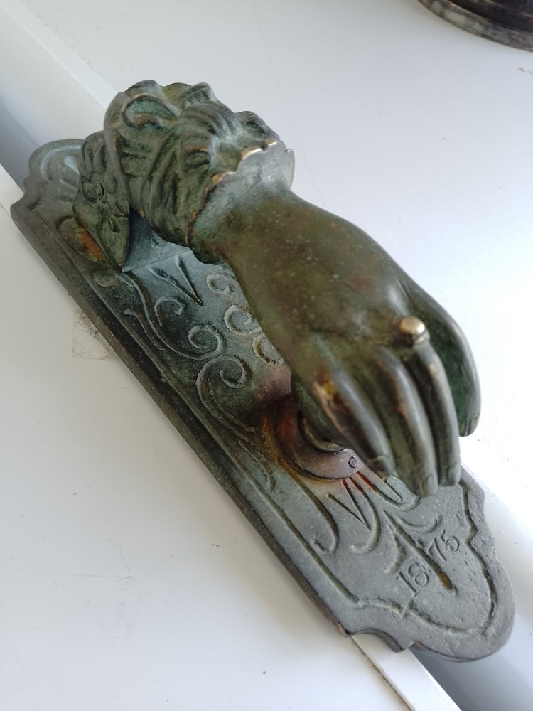 Original Victorian Brass/Bronze Door Knocker