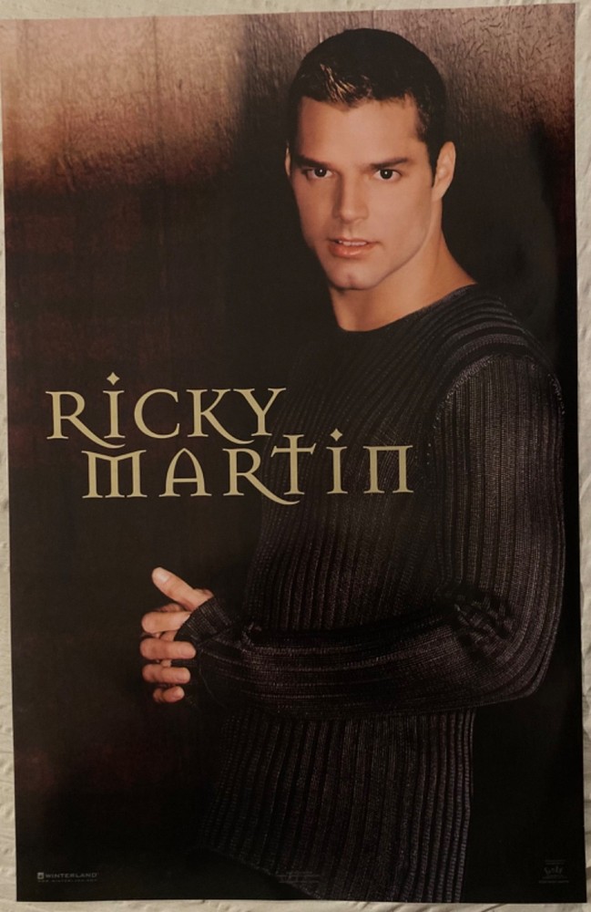 Ricky Martin 1999 Poster Funky