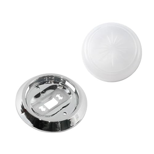 Round Dome Light Base & Lens with Bulb & Wire leads Compatible with 1971-1981