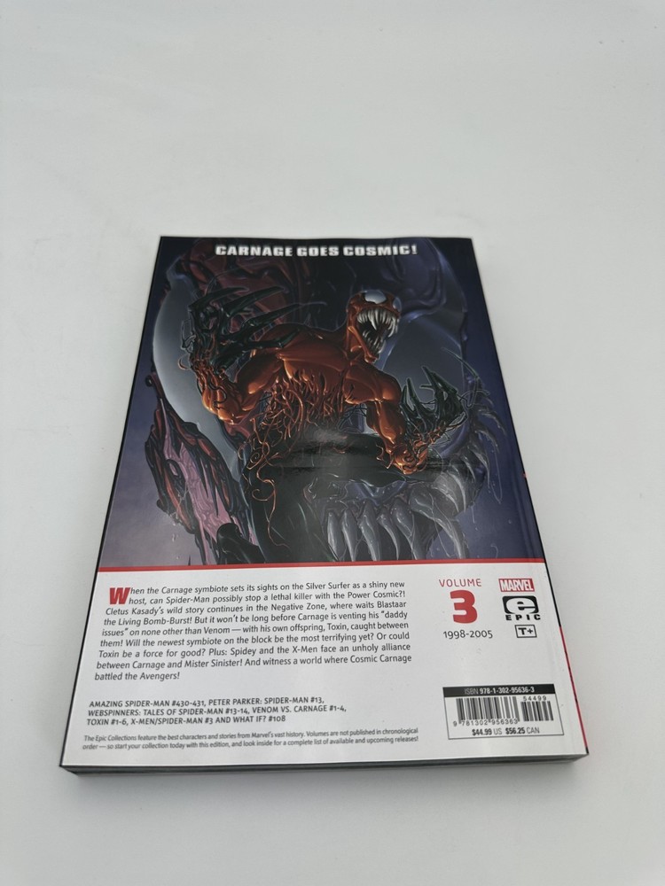 CARNAGE EPIC COLLECTION: THE MONSTER INSIDE TPB