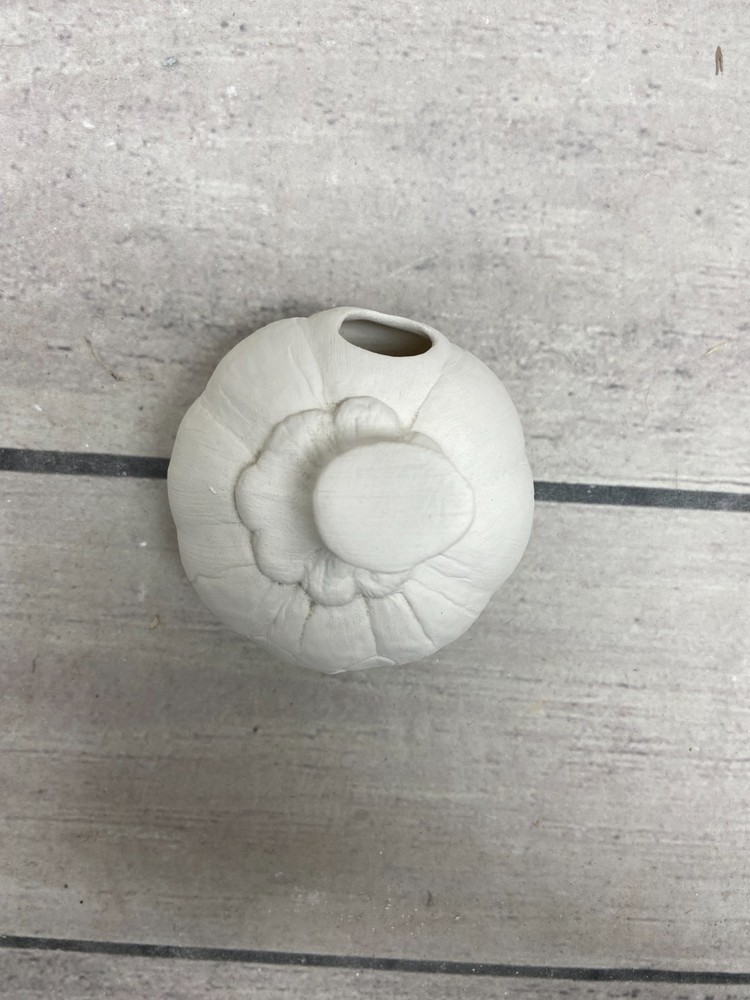 Ceramic Bisque Pumpkin Paint Ghost Halloween Fall Decor Set