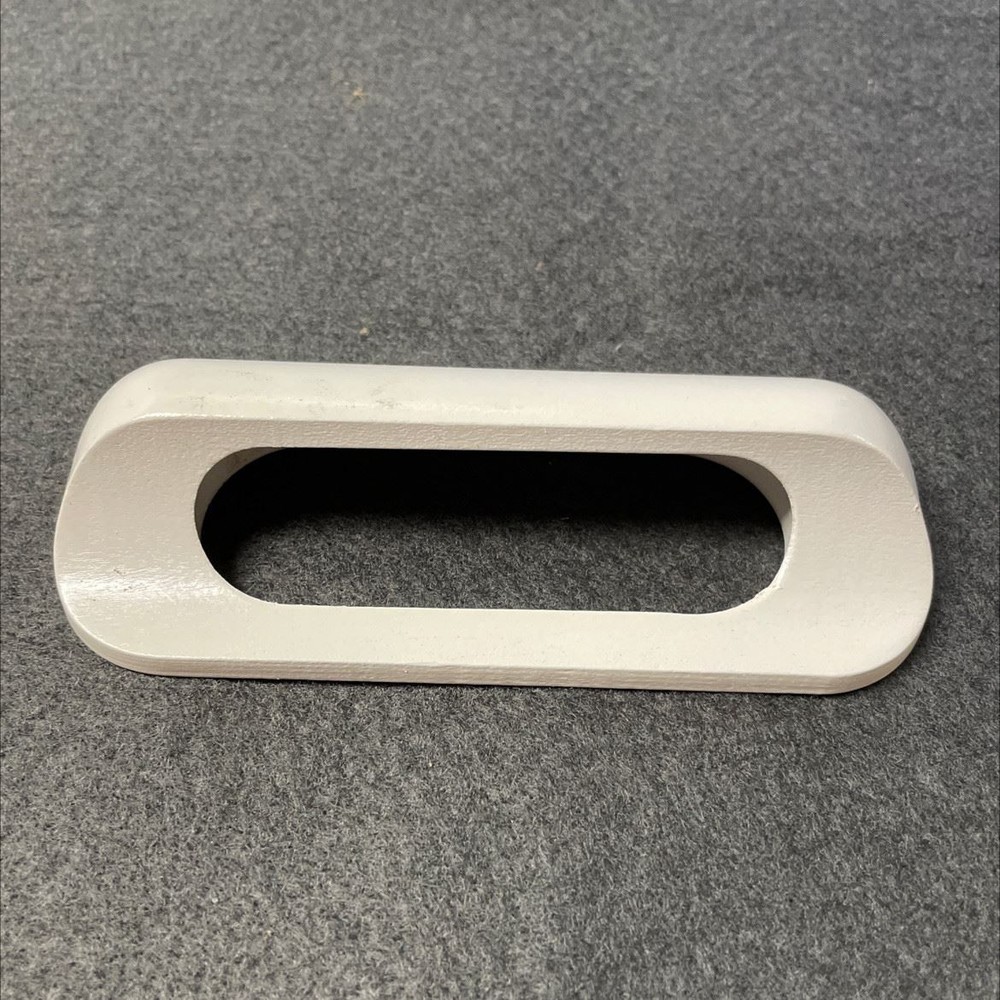 AS-IS 3-3/4" White Wood Drawer Pull