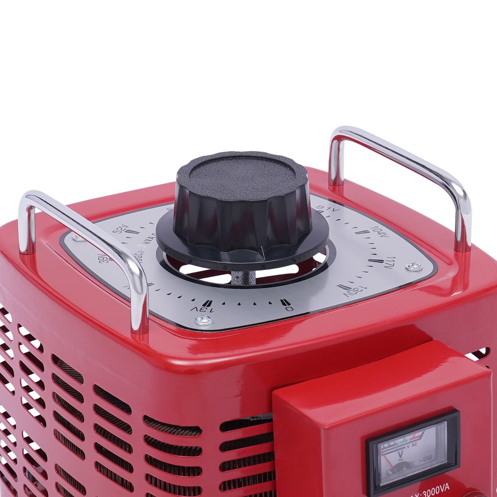 Variac Transformer Variable Voltage AC Regulator Metered 3000W 30Amp 110V