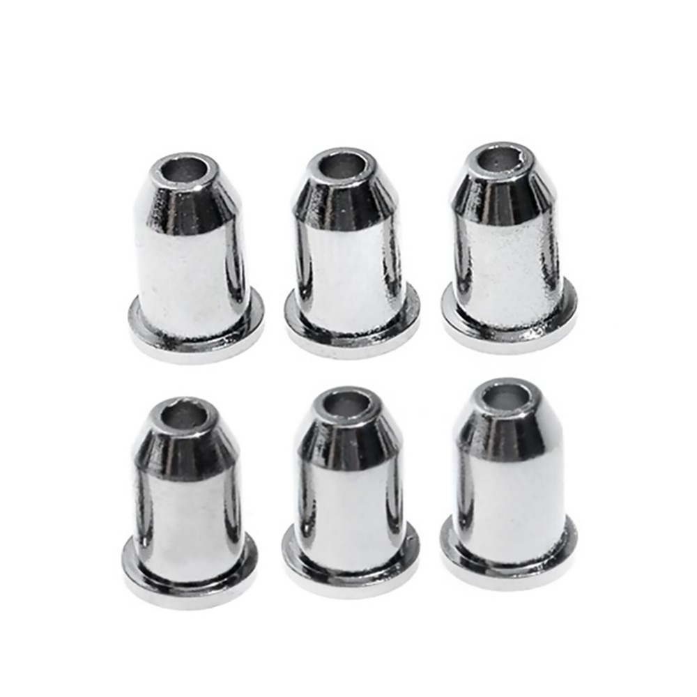 6x Guitar String Through Body Ferrule 1/4" String Ferrules Part for Telecaster