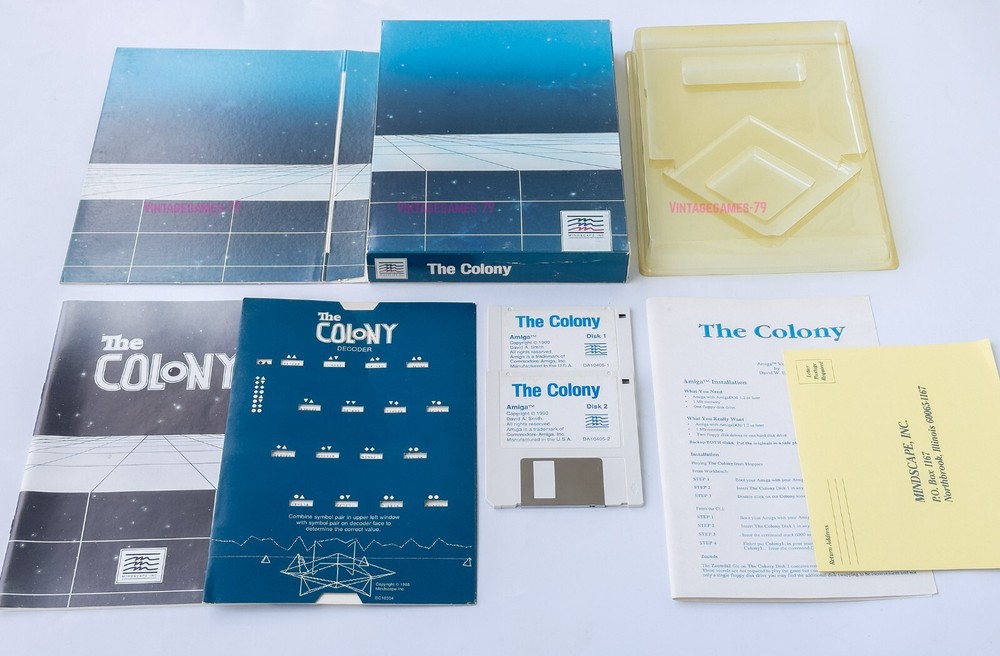 The Colony - Mindscape - 1988 / Commodore Amiga