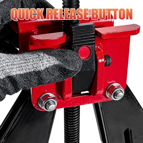 8"-20" Heavy Duty Pipe Alignment Clamp, Professional Quick Release T-Handle