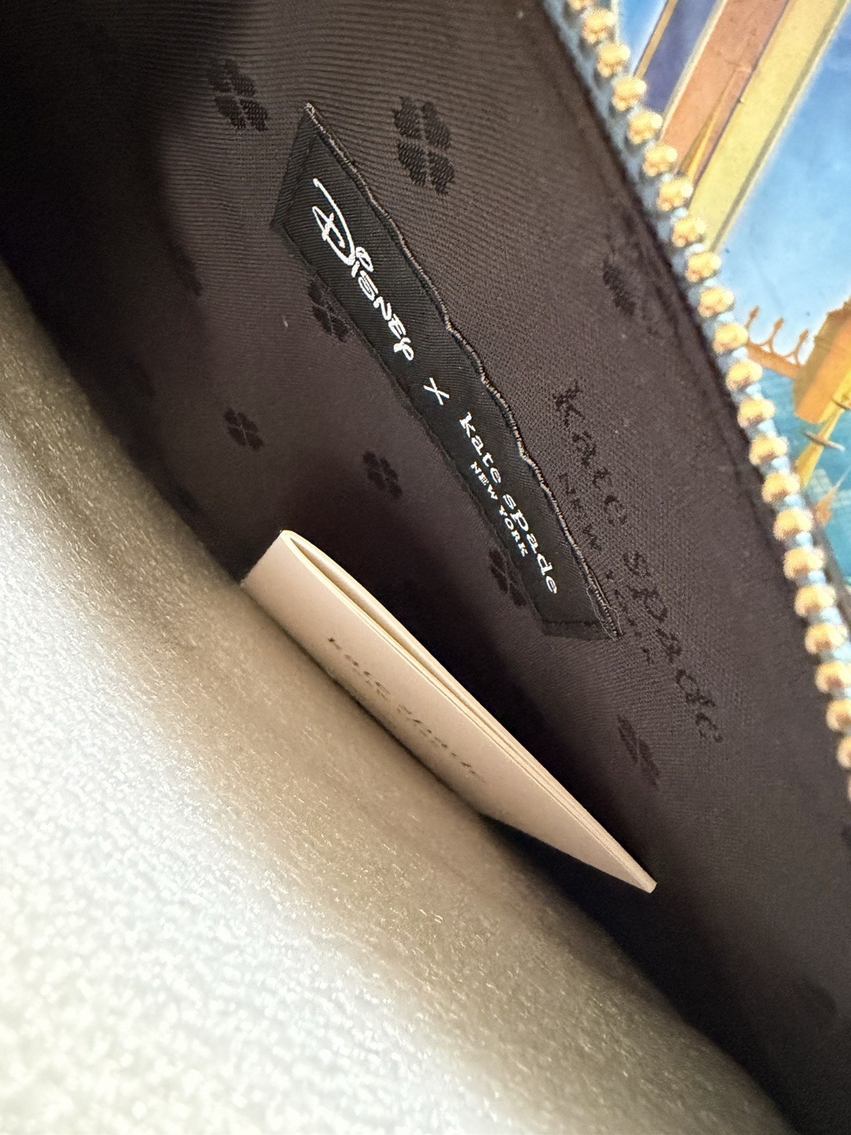 Disney X Kate Spade Alice in Wonderland Wristlet Pouch