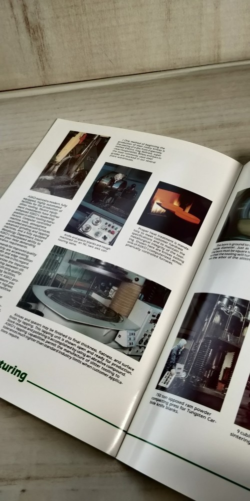 1986 ASKO catalog slitter tooling system and services C3