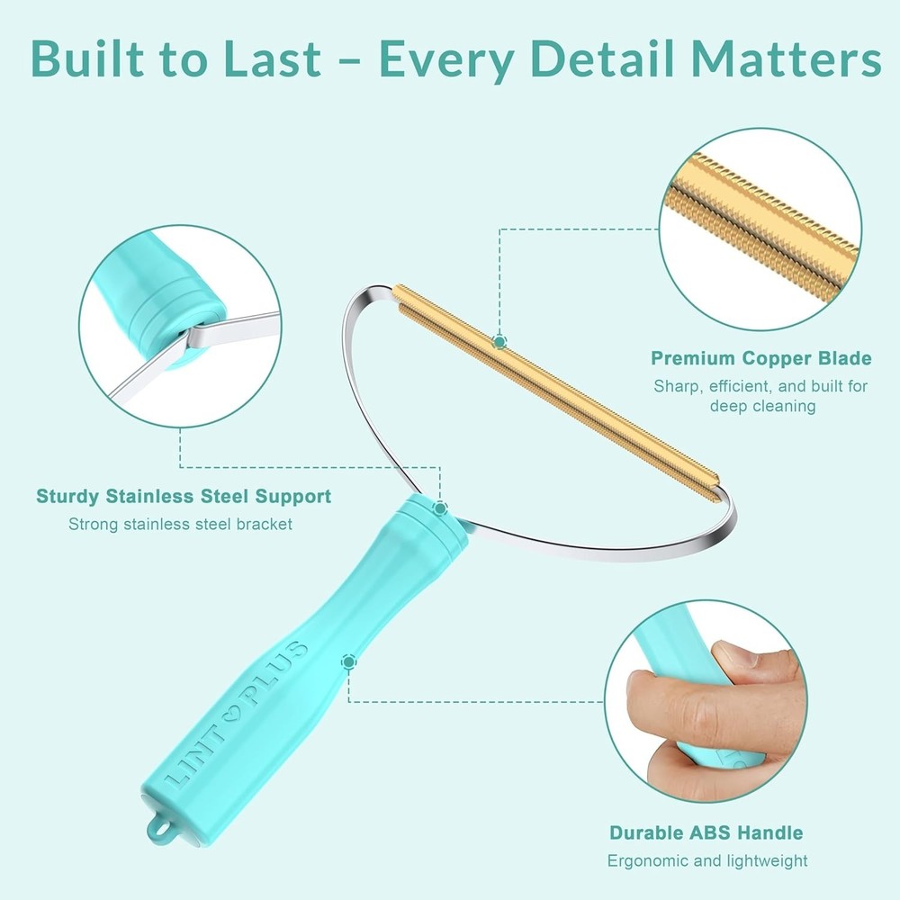 Deep Cleaner Pro Pet Hair Remover - Efficient Multi-Fabric Tool for Homes