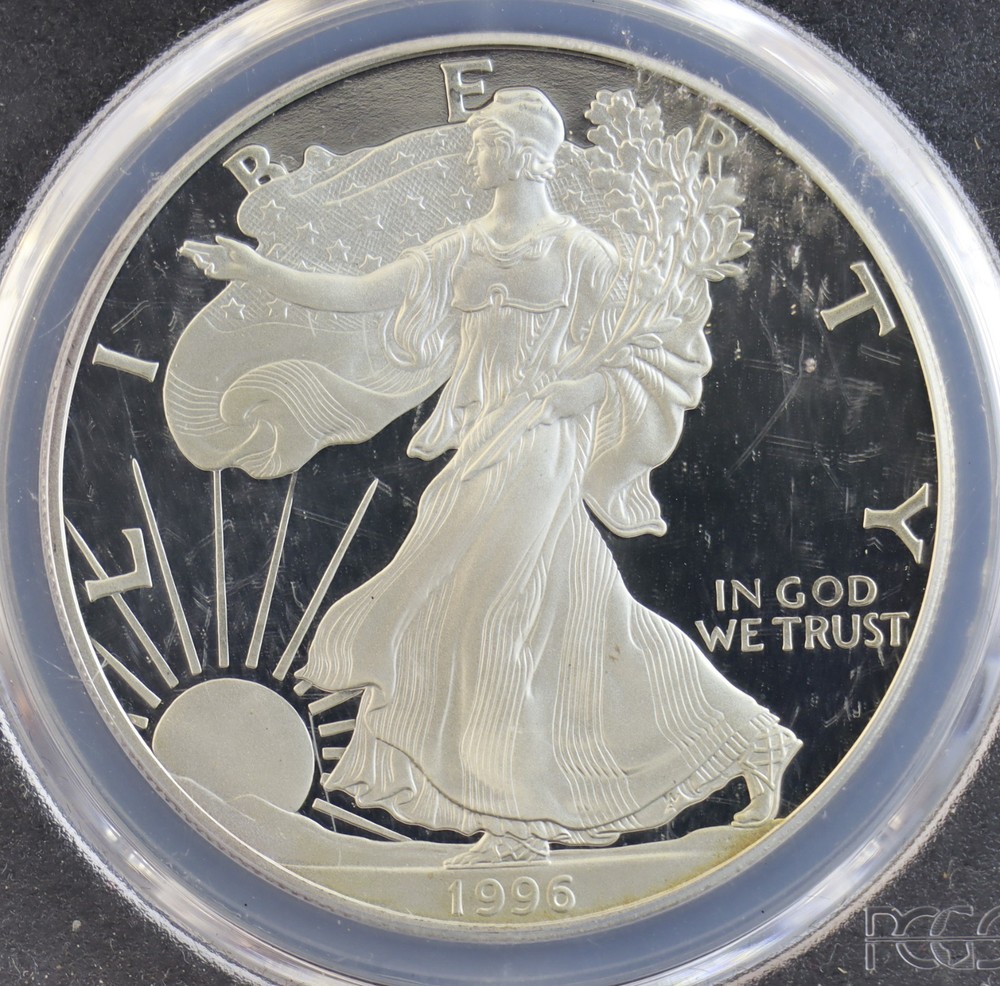 1996-P American Eagle PCGS PR70DCAM
