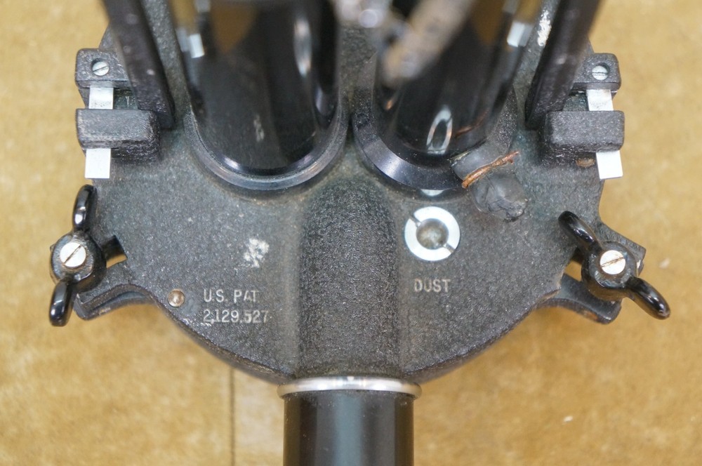 1940s Bauch & Lomb Optical Konimeter Dust Counter Microscope & Case