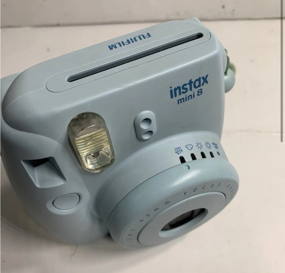Fujifilm Instax Mini & Camera - Light Blue