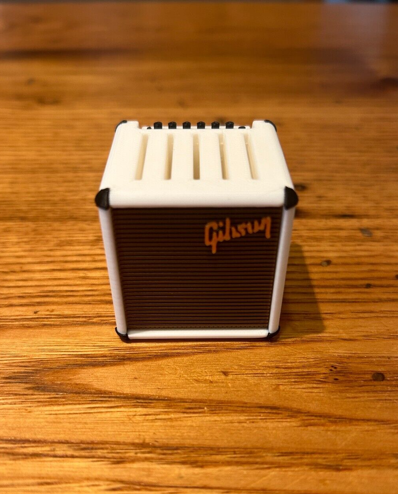 Mini Guitar Amp Pick Holder, Plectrum Display, Marshall, Gibson, Orange, Yamaha